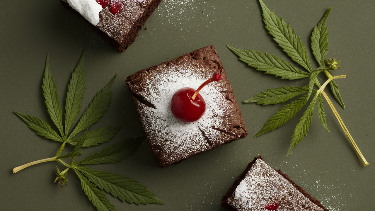 Przepis na brownie konopne cbd i thc