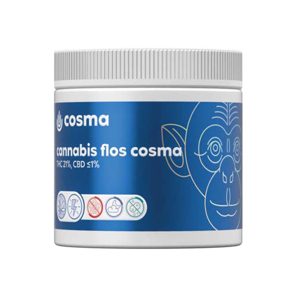 cannabis flos cosma 21 thc